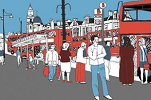 Illustrations of Brixton